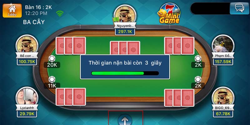 Hướng dẫn chi tiết cách chơi game bài 3 lá trực tuyến